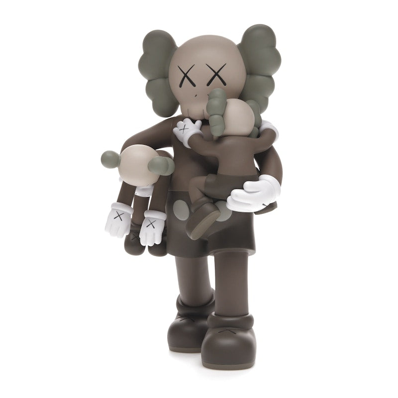KAWS Clean Slate Vinyl Figure Brown