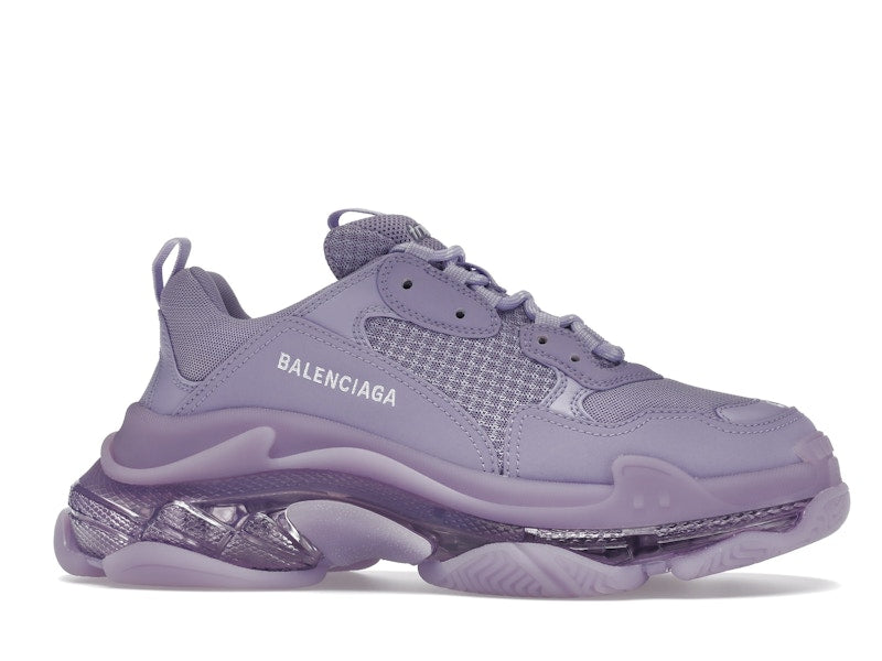 Balenciaga Triple S Clear Sole Purple (Women's)
