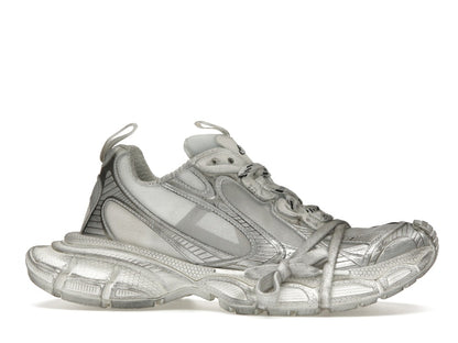 Balenciaga 3XL White Silver Summer Mesh