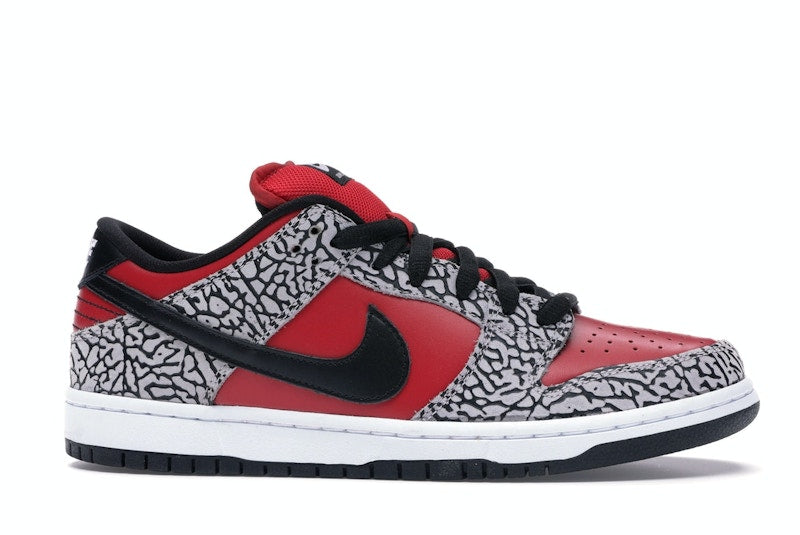 Nike SB Dunk Low Supreme Red Cement (2012)