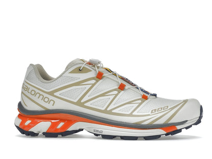 Salomon XT-6 Bleached Sand Red Orange