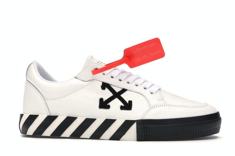 OFF-WHITE Vulc Low White Leather FW19