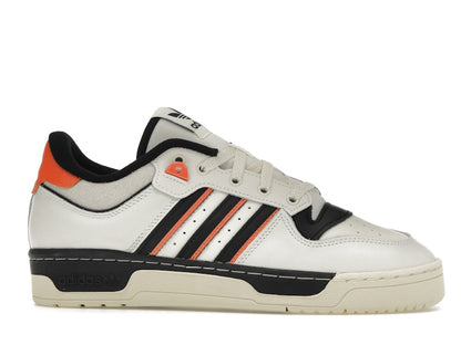 adidas Rivalry 86 Low White Black Semi Impact Orange