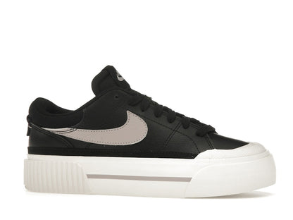 Nike Court Legacy Lift Black Sail Platinum Violet (Women's)