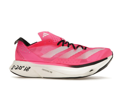 adidas Adizero Adios Pro 3 Lucid Pink Cloud White