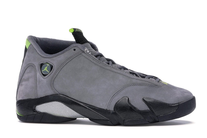 Jordan 14 Retro Graphite Chartreuse (2005)