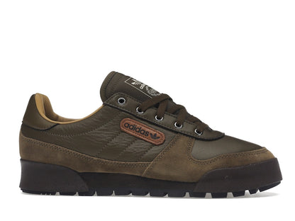 adidas Carnforth SPZL Trace Olive Golden Beige Dark Brown