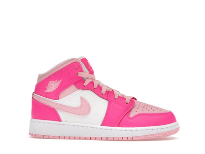 Jordan 1 Mid Fierce Pink (GS)