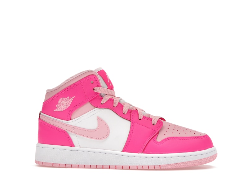 Jordan 1 Mid Fierce Pink (GS)