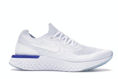 Nike Epic React Flyknit White Racer Blue (Women's)
