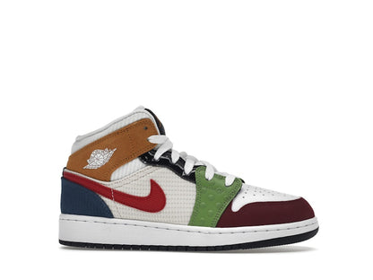Jordan 1 Mid SE Messy Room (GS)
