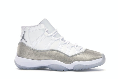 Jordan 11 Retro White Metallic Silver (Women's)