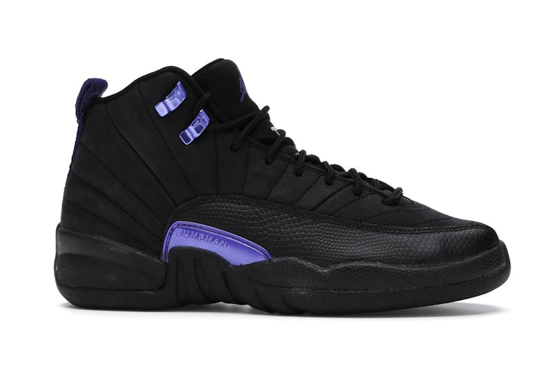Jordan 12 Retro Black Dark Concord (GS)
