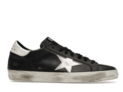 Golden Goose Super-Star Black White Leather