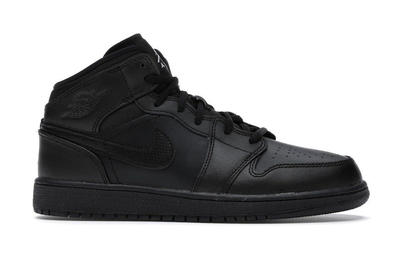 Jordan 1 Retro Mid Black (2016) (GS)