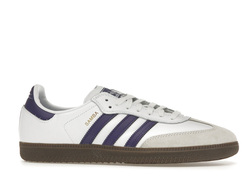adidas Samba ADV Cloud White Collegiate Purple