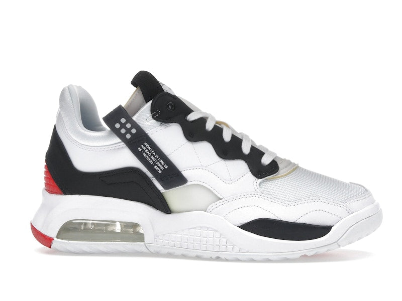 Jordan MA2 White University Red Light Smoke Grey Black