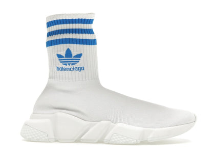 Balenciaga x adidas Speed Trainer White Blue