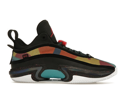Jordan 36 Low Black Multi-Color