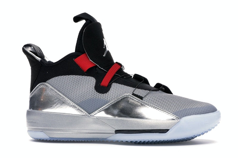 Jordan XXXIII Metallic Silver Black All-Star