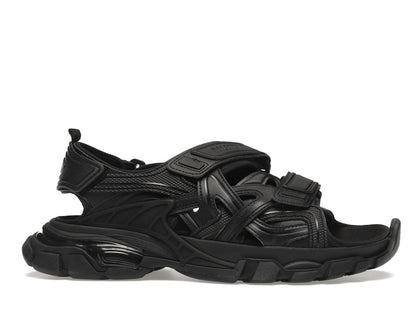 Balenciaga Track Sandal Black