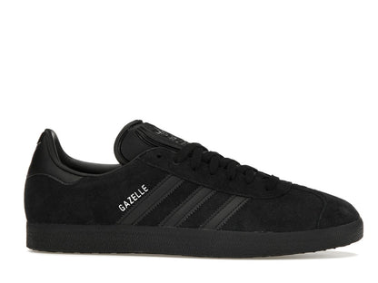 adidas Gazelle All Black Silver Metallic
