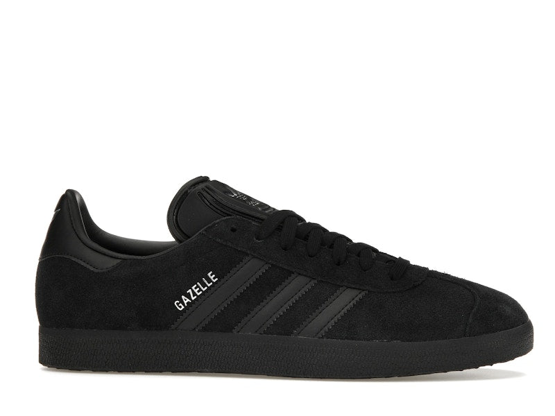 adidas Gazelle All Black Silver Metallic