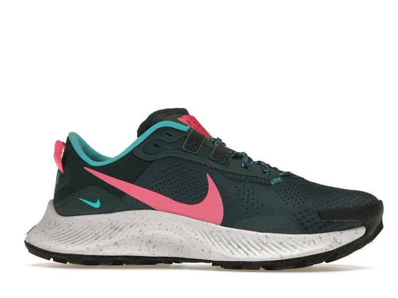 Nike Pegasus Trail 3 Dark Teal Green Pink Glow (Women's)