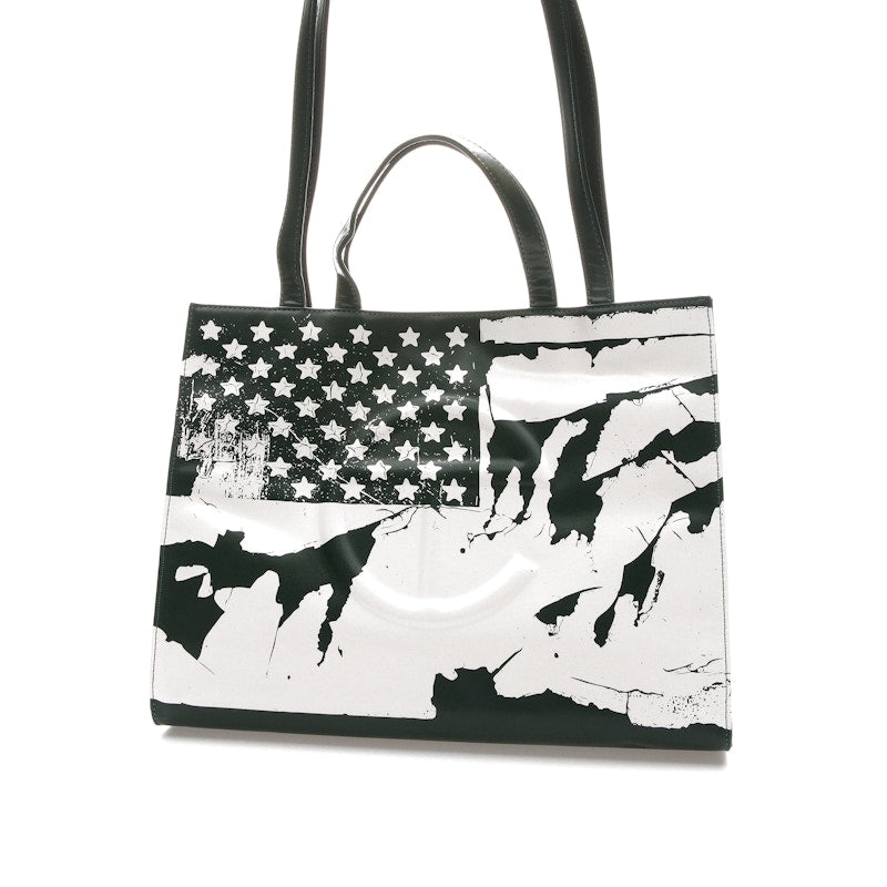 Telfar Flag Bag Medium Green/White