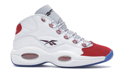 Reebok Question Mid Red Toe 25th Anniversary