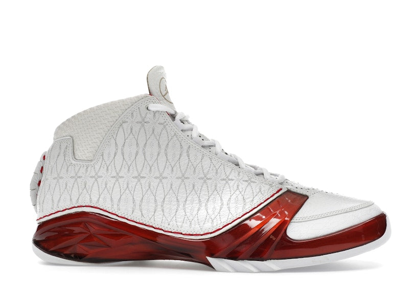 Jordan 23 White Varsity Red