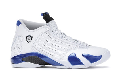 Jordan 14 Retro White Hyper Royal