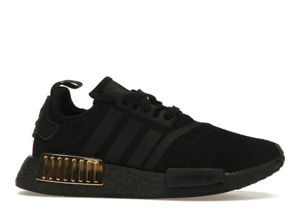 adidas NMD R1 Triple Black Gold Metallic (Women's)