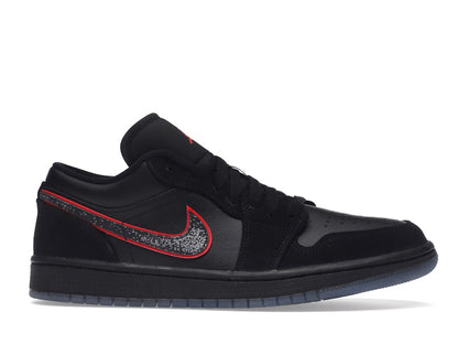 Jordan 1 Low Black Red Orbit