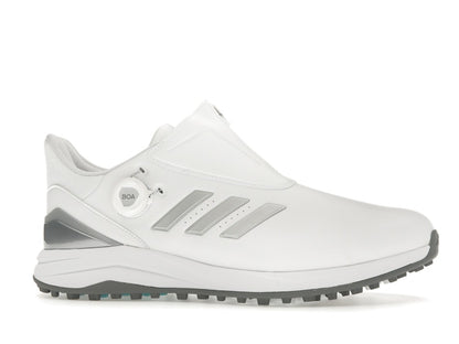 adidas Solarmotion BOA 24 Spikeless Golf Cloud White Silver Metallic Blue Burst