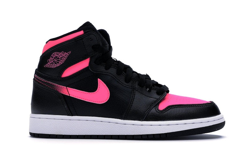Jordan 1 Retro High Black Hyper Pink (GS)