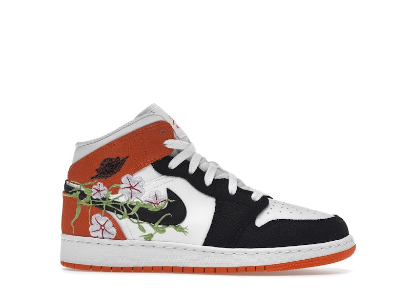 Jordan 1 Mid SE Basketball Blossom (GS)