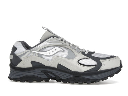 Saucony Grid Aura X Grey Pack White