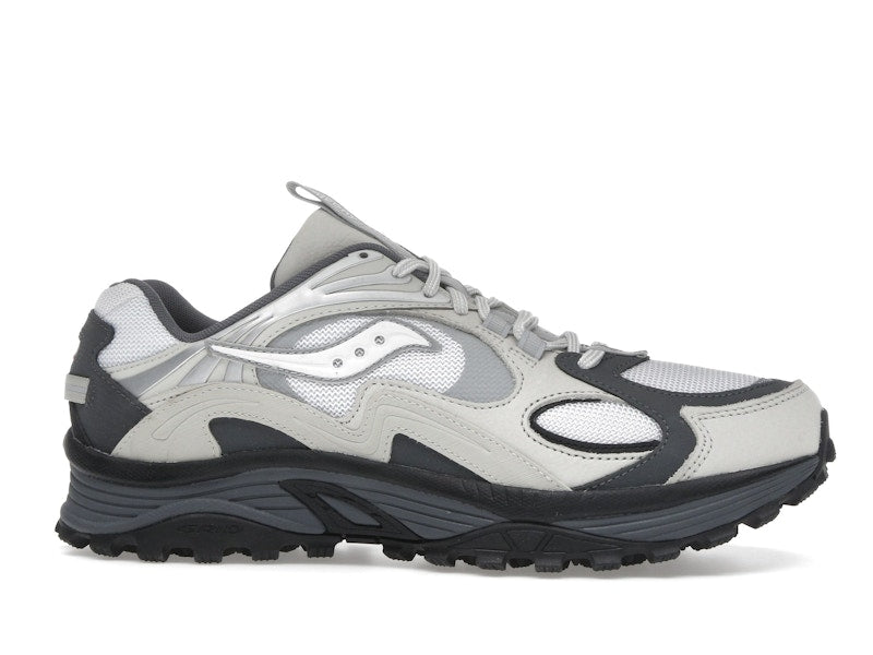 Saucony Grid Aura X Grey Pack White