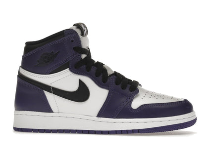 Jordan 1 Retro High Court Purple White (GS)