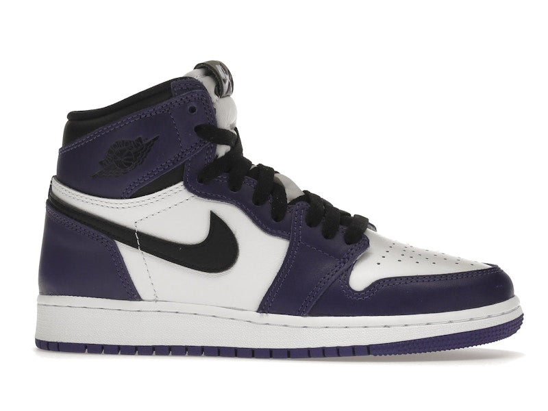 Jordan 1 Retro High Court Purple White (GS)