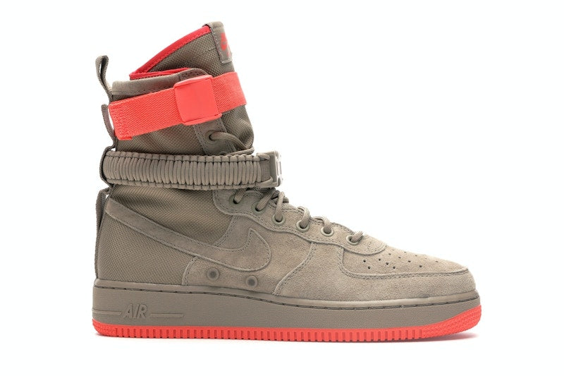 Nike Sf Af1 Khaki Khaki-Rush Coral