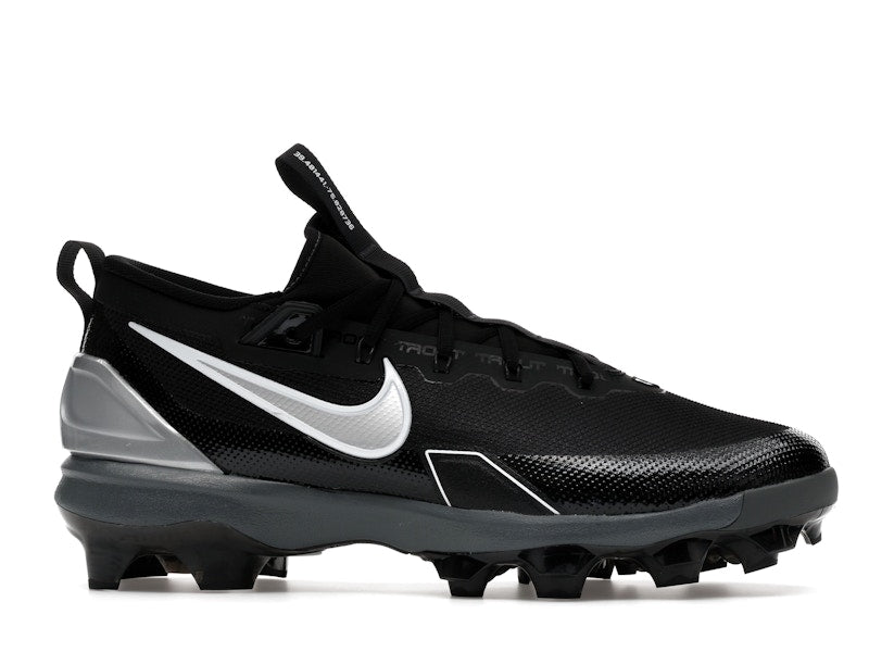 Nike Force Trout 9 Elite MCS Black White Anthracite Metallic Silver