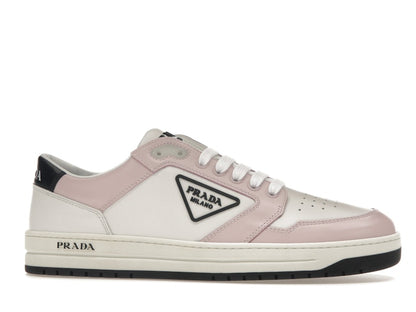 Prada District Sneaker White Pink Perforated Leather (Women's)