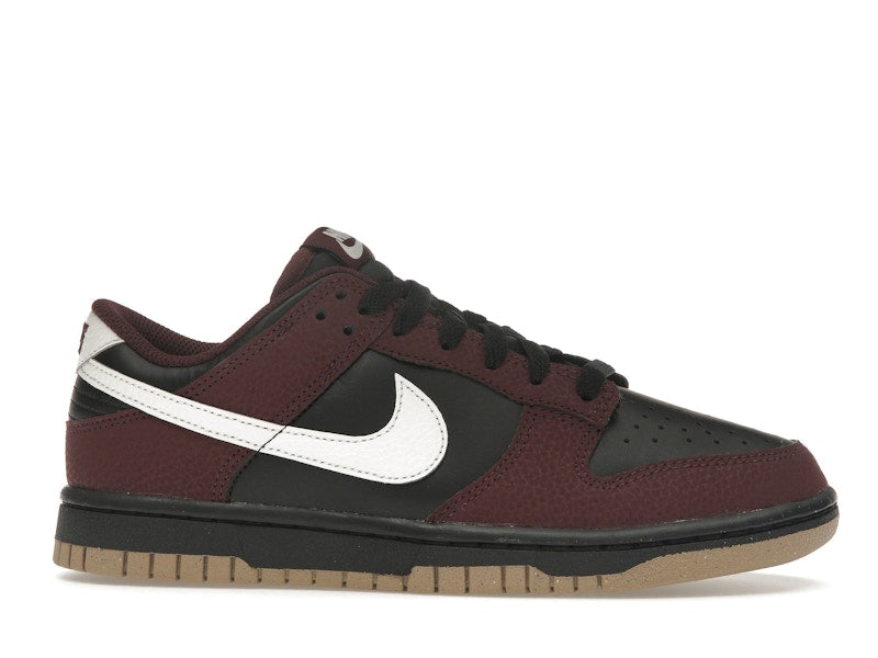 Nike Dunk Low Next Nature Burgundy Crush Black (Women's)