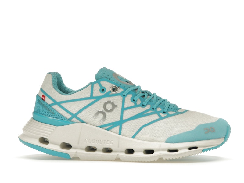 On Running Cloudnova Z5 White Cyan (Women's)