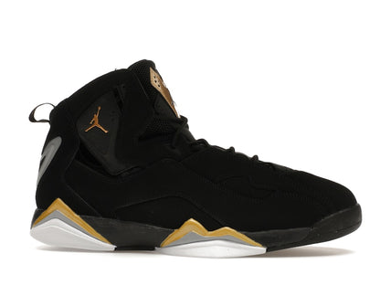 Jordan True Flight Black Metallic Gold