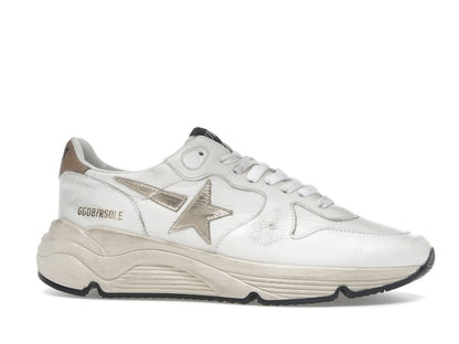Golden Goose Running Sole White Gold (Women's)