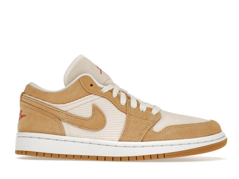 Jordan 1 Low SE Twine Orange Quartz Corduroy (Women's)