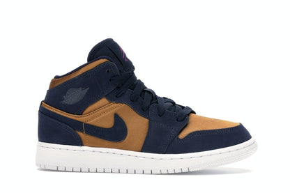 Jordan 1 Mid Obsidian Desert Ochre (GS)